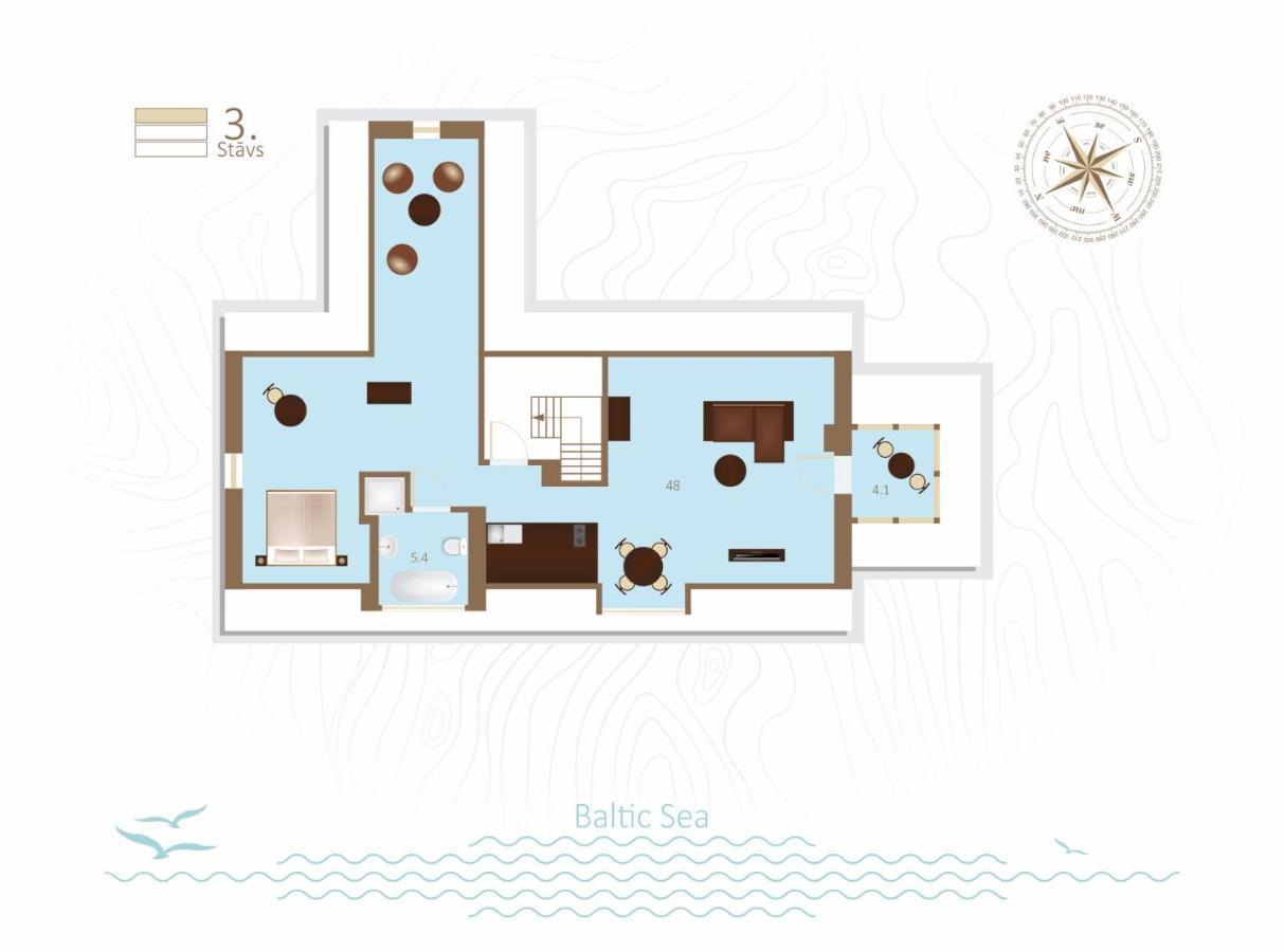 Villa Gaida Saulkrasti Dış mekan fotoğraf
